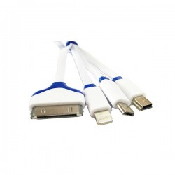 CABLE DE DATOS Y CARGA PARA MICRO USB,MINI USB,IPHONE4/5/6 HAVIT