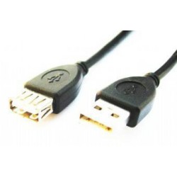 CABLE USB 2.0 MACHO/HEMBRA 1.8Mtrs CABLEXPERT