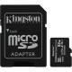 TARJETA DE MEMORIA MICRO SD 32GB KINGSTON CLASE 10 + ADAPTADOR