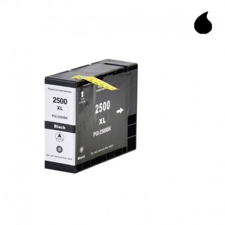 PGI-2500BKXL CARTUCHO GENERICO CANON NEGRO (PGI2500XL) 70 ml