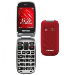 Teléfono Móvil Telefunken S560/ Rojo
