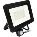 PROYECTOR LED 100W B. NEUTRO SENSOR DE MOVIMIENTO-CREPUSCULAR IP65 Ø272x210x35mm