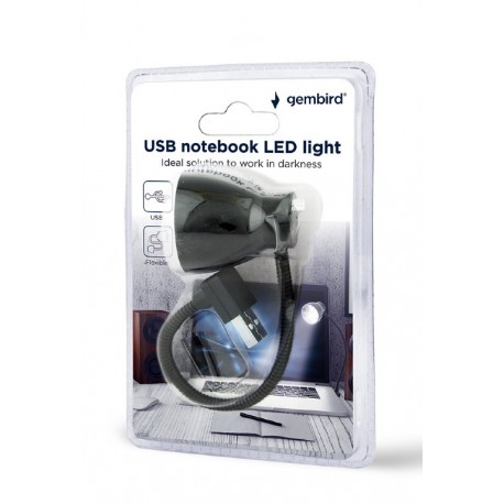 LAMPARA LED USB 5V PORTATIL 15CM GEMBIRD
