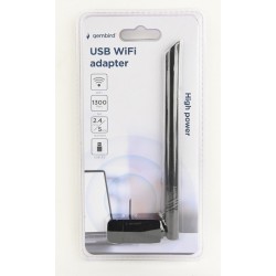 ADAPTADOR WI-FI USB ALTA POTENCIA 1300MBPS GEMBIRD