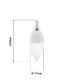 BOMBILLA LED VELA E14 C37 5W BLANCO CALIDO