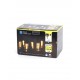 GUIRNALDA 10 LED SOLAR BLANCO CALIDO 1,8 METROS IP44