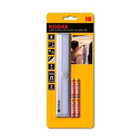 BARRA DE LUZ KODAK LED LIGHT HOME 80 LUMENS C/PILAS