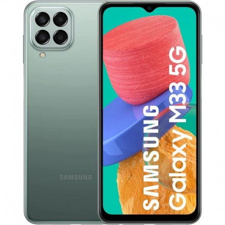 Smartphone samsung galaxy m33 6gb/ 128gb/ 6.6'/ 5g/ verde