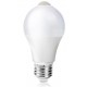 BOMBILLA LED ESTANDAR E27 A60 10W BLANCO FRIO CON SENSOR DE MOVIMIENTO