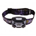 LINTERNA RECARGABLE FRONTAL DE CABEZA LED 5W C/SENSOR DE MOVIMIENTO FUNCION MANOS LIBRES