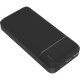 POWER BANK 20000mAh 2.1A POLYMERO ABS NEGRO 2 USB 1 TYPE-C 1 MICRO USB NEGRO PLATINET