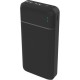 POWER BANK 20000mAh 2.1A POLYMERO ABS NEGRO 2 USB 1 TYPE-C 1 MICRO USB NEGRO PLATINET