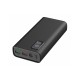 POWER BANK 20000mAh POLYMERO 3.0 QUALCOMM QC 3.0 PD3.0 LED Screen SALIDAS 2 USB 1 TYPE-C 1 MICROUSB CABLE TYPE-C PLATINET