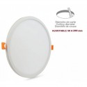 DOWNLIGHT LED 20W B. NEUTRO CIRCULAR AJUSTABLE CORTE Ø50mm/Ø200mm