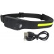 LINTERNA KODAK LED COB DE CABEZA ACTIVE HEADLAMP 350 C/SENSOR RECARGABLE USB TIPO-C