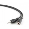 CABLE AUDIO JACK 3,5 MACHO/HEMBRA 1.5M CABLEXPERT