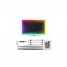 TIRA LED RGB 5W REGULABLE 4 x 0.5m C/MANDO C/TRANSFORMADOR 30 LED/m 5 METROS IP65. CORTE CADA 50cm.