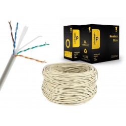 BOBINA CABLE RIGIDO RED UTP CCA- 30% RIGIDO AWG24 CAT6 305Mtrs CABLEXPERT