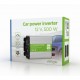 ADAPTADOR INVERSOR DC-CA TRANSFORMADOR DE COCHE A 220v POTENCIA 500W ENERGENIE by GEMBIRD