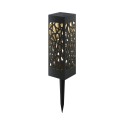 BALIZA LED SOLAR GARDEN LIGHT/08 29CM /PLASTIC/HOLLOW/2700K