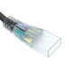 CABLE RECTIFICADOR DE CORRIENTE TIRA LED mod.5050-60 RGB (CONEXION 4 PINES) C/MANDO 220V AC 60 LED/m