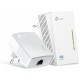 TP-LINK TL-WPA4221KIT KIT EXTENSOR WIFI AV600 A 300M 2P ETHERNET 10/100 BLANCO