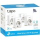 ENCHUFE WIFI INTELIGENTE TAPO P100 (PACK 4) TP-LINK