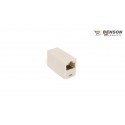 ADAPTADOR 8P8C RJ-45 EMPALME HEMBRA/HEMBRA UTP 