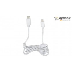 CABLE USB TIPO-C A LIGHTING 1,2M BENSON