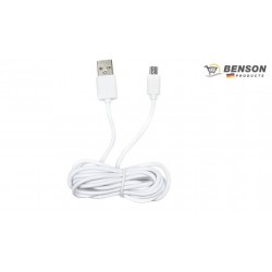 CABLE MICRO USB A USB 2.0 2M BENSON