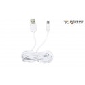 CABLE MICRO USB A USB 2.0 2M 