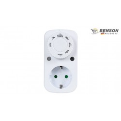 PROGRAMADOR ANALOGICO C/SENSOR BLANCO BENSON
