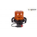 ROTATIVO LUZ LED NARANJA 12V BASE IMANTADA/ATORNILLADA 