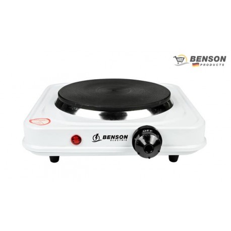 HORNILLO ELECTRICO SIMPLE BLANCO 1000W BENSON