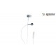 AURICULAR INTRAAUDITIVO ESTEREO JACK 3,5 BLANCO BENSON