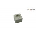 BASE ENCHUFE SCHUKO SUPERFICIE PARED IP20 BENSON