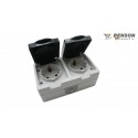 ENCHUFE DOBLE SUPERFICIE ESTANCO SCHUKO C/TAPA IP54 