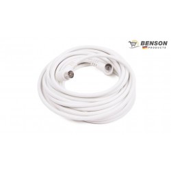 CABLE COAXIAL DE ANTENA TV MACHO/HEMBRA 5 M BENSON