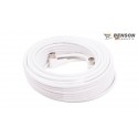 CABLE COAXIAL DE ANTENA TV MACHO/HEMBRA COBRE/COBRE 20 M 