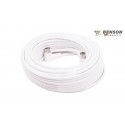 CABLE COAXIAL DE ANTENA TV MACHO/HEMBRA COBRE/COBRE 20 M BENSON