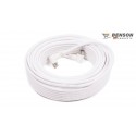 CABLE COAXIAL DE ANTENA TV MACHO/HEMBRA COBRE/COBRE 15 M BENSON