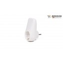 ADAPTADOR ENCHUFE SCHUKO + 2 X USB A BLANCO BENSON