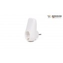 ADAPTADOR ENCHUFE SCHUKO + 2 X USB A BLANCO 