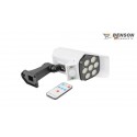 CAMARA SOLAR DE EXTERIOR FICTICIA C/BATERIA C/SENSOR MOV. IP44 