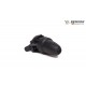 CLAVIJA HEMBRA IP44 C/TAPA C/TOMA TIERRA SCHUKO 16A NEGRO BENSON