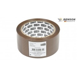 ROLLO CINTA ADHESIVA POLIPROPILENO MARRON 66 M x 48 MM BENSON