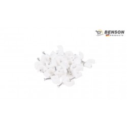 GRAPA PARA CABLE 6 MM (25 UNIDADES) BENSON