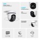 CAMARA IP65 ROTATORIA DE VIDEOVIGILANCIA WIFI 1080P DETECION DE MOV. Y NOTIFICACIONES VISUALIZACION NOCTURNA TP-LINK