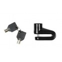 CANDADO DE DISCO + SOPORTE MOTO/BICICLETA 170 X5 MM COMPACT 