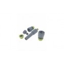 JUEGO CONECTORES RAPIDOS 1/2" PARA MANGUERA JARDIN 5 PIEZAS 